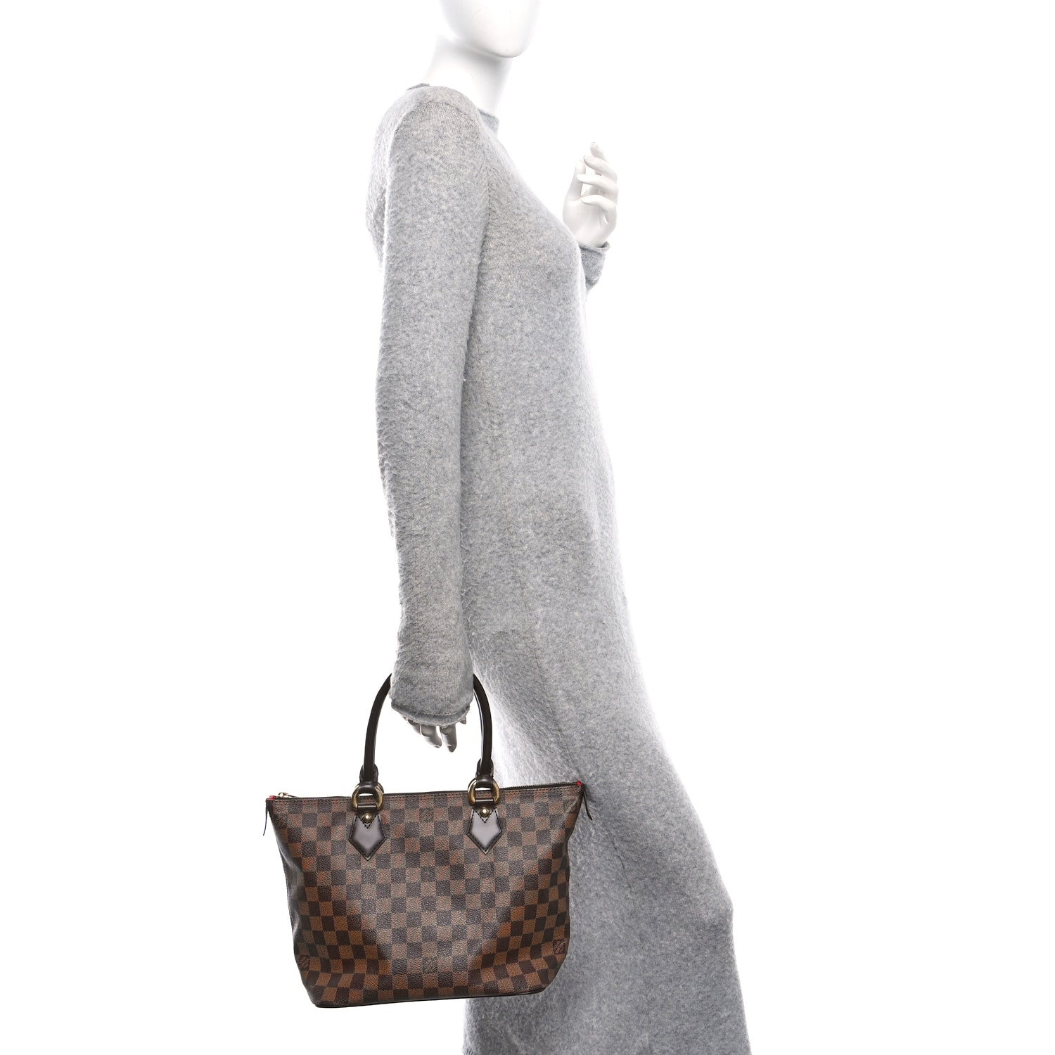 Louis Vuitton Damier Ebene Saleya PM 2 of 9