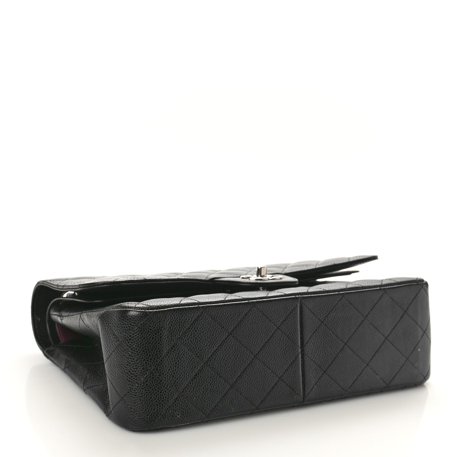 Chanel Caviar Quilted Jumbo Double Flap Black 4 of 10
