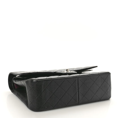 Chanel Caviar Quilted Jumbo Double Flap Black 4 of 10