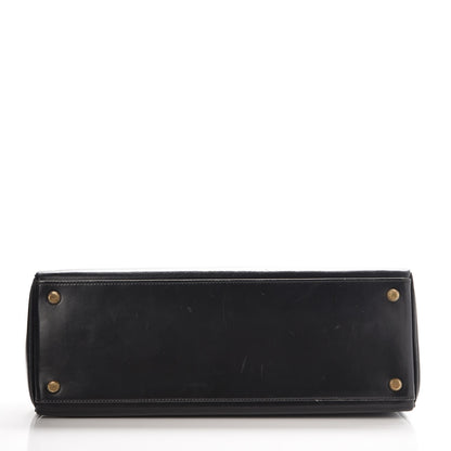 Hermes Box Kelly Retourne 32 Black 7 of 31