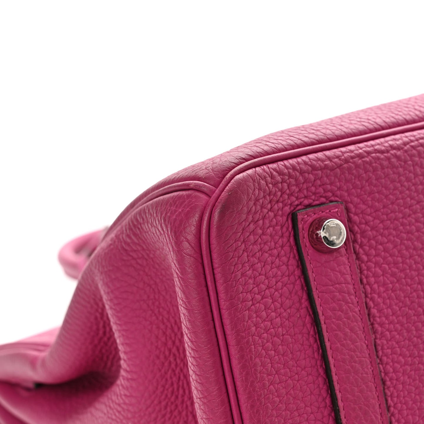 Togo Birkin 35 Rose Pourpre