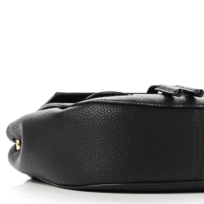 Marc Jacobs Pebbled Calfskin Maverick Saddle Bag Black 8 of 8
