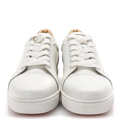 Christian Louboutin Calfskin Vieira Flat Sneakers 38.5 White 3 of 9