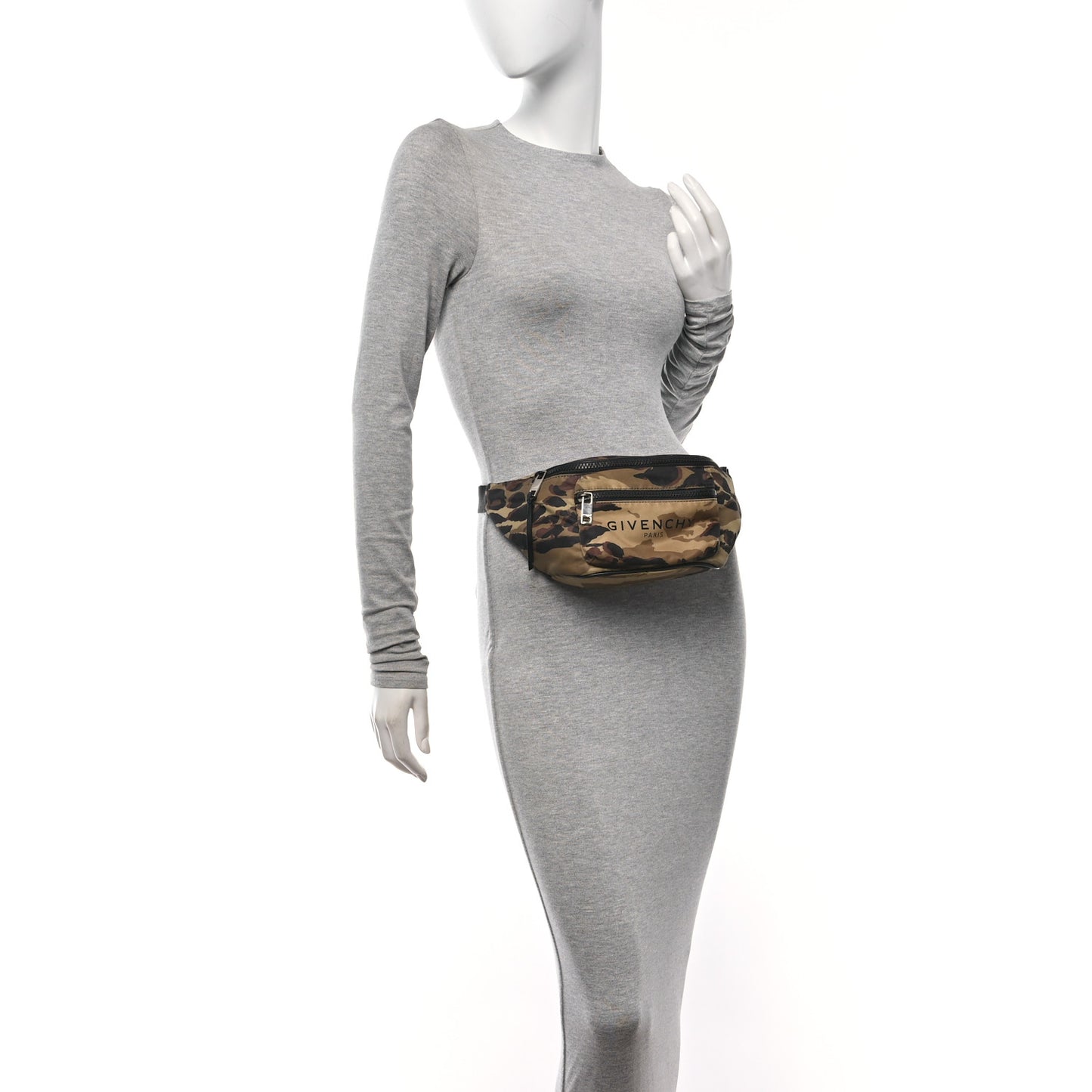 Nylon Logo Belt Bag Camouflage