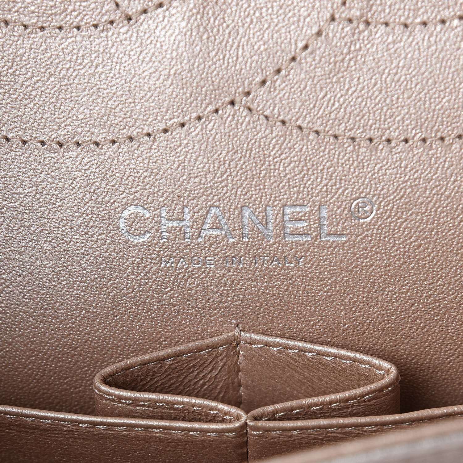 Chanel Metallic Calfskin Quilted 2.55 Reissue 227 Flap Gold 6 of 11