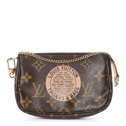 Louis Vuitton Monogram Complice Trunks and Bags Mini Pochette Accessories Beige 1 of 11