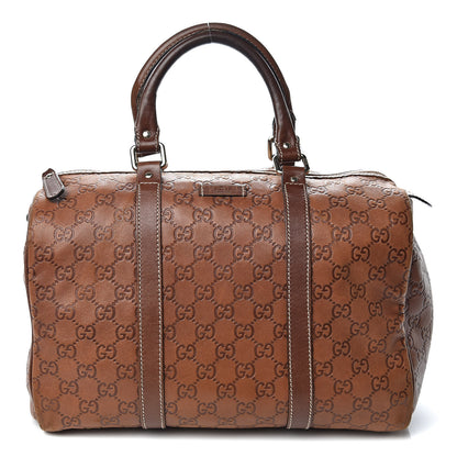 Gucci Guccissima Medium Joy Boston Brown 1 of 16