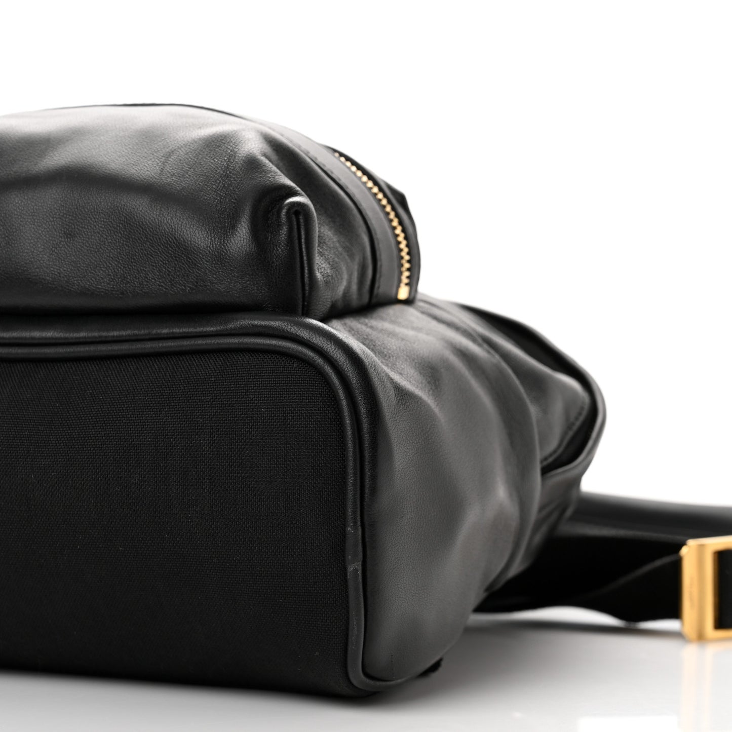 Calfskin Mini Toy City Backpack Black