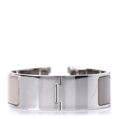Hermes Enamel Wide Clic Clac H Bracelet PM Marron Glace 3 of 5