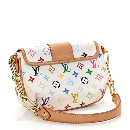 Louis Vuitton Monogram Multicolor Patti White 4 of 11