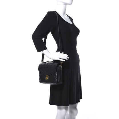 Louis Vuitton Empreinte Pochette Metis Black 2 of 19