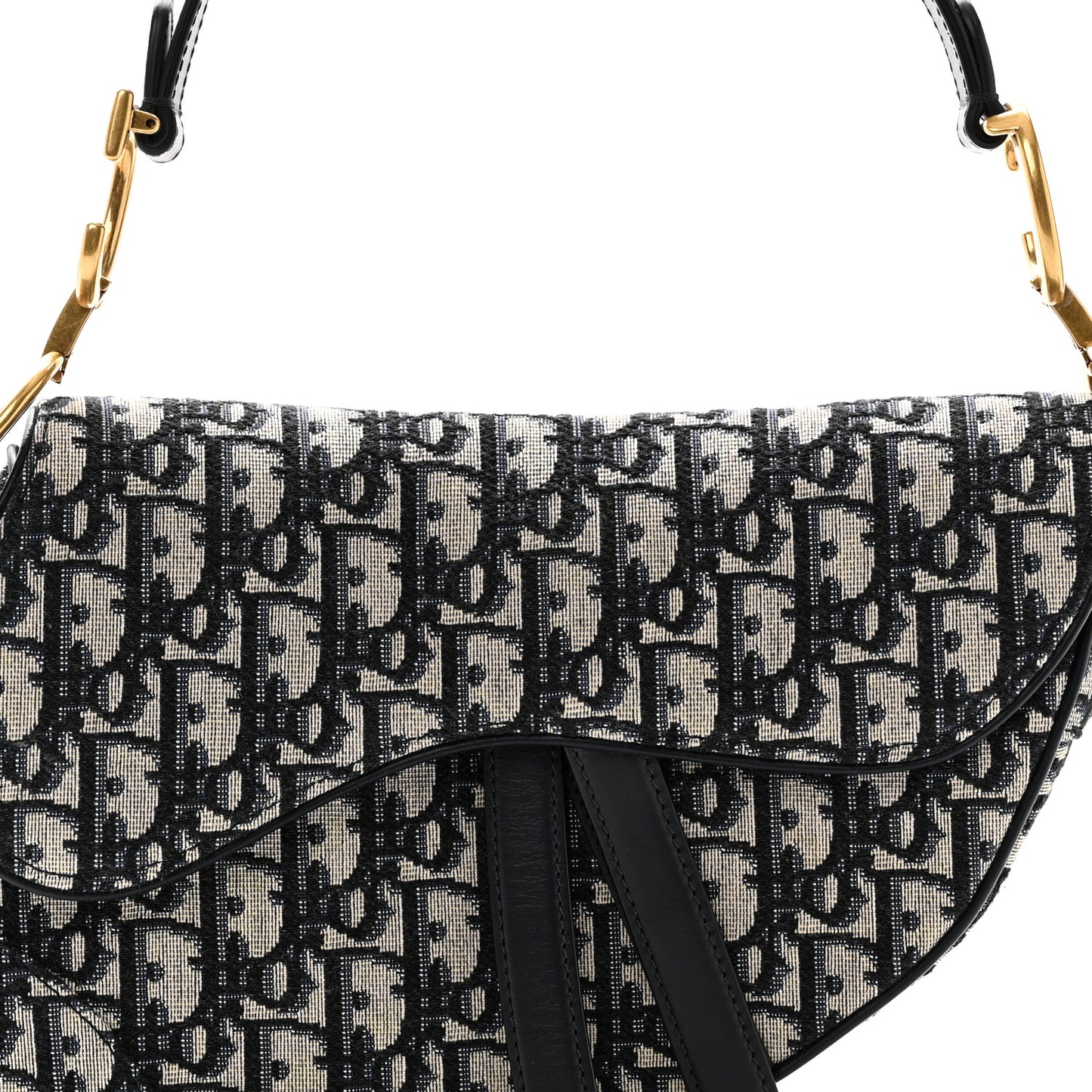 Oblique Saddle Bag Blue