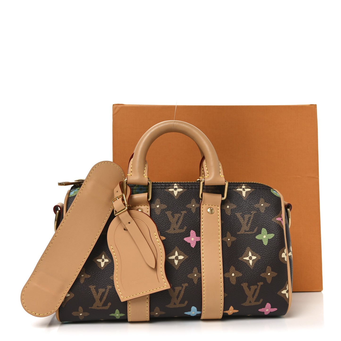 Monogram Craggy Keepall Bandouliere 25 Chocolate