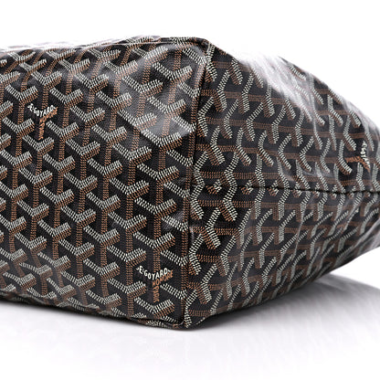 Goyard Goyardine Saint Louis GM Black Gold 9 of 10