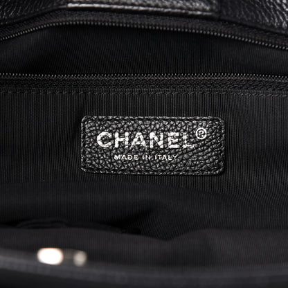 Chanel Calfskin Cerf Executive Shopper Tote Black 8 of 18