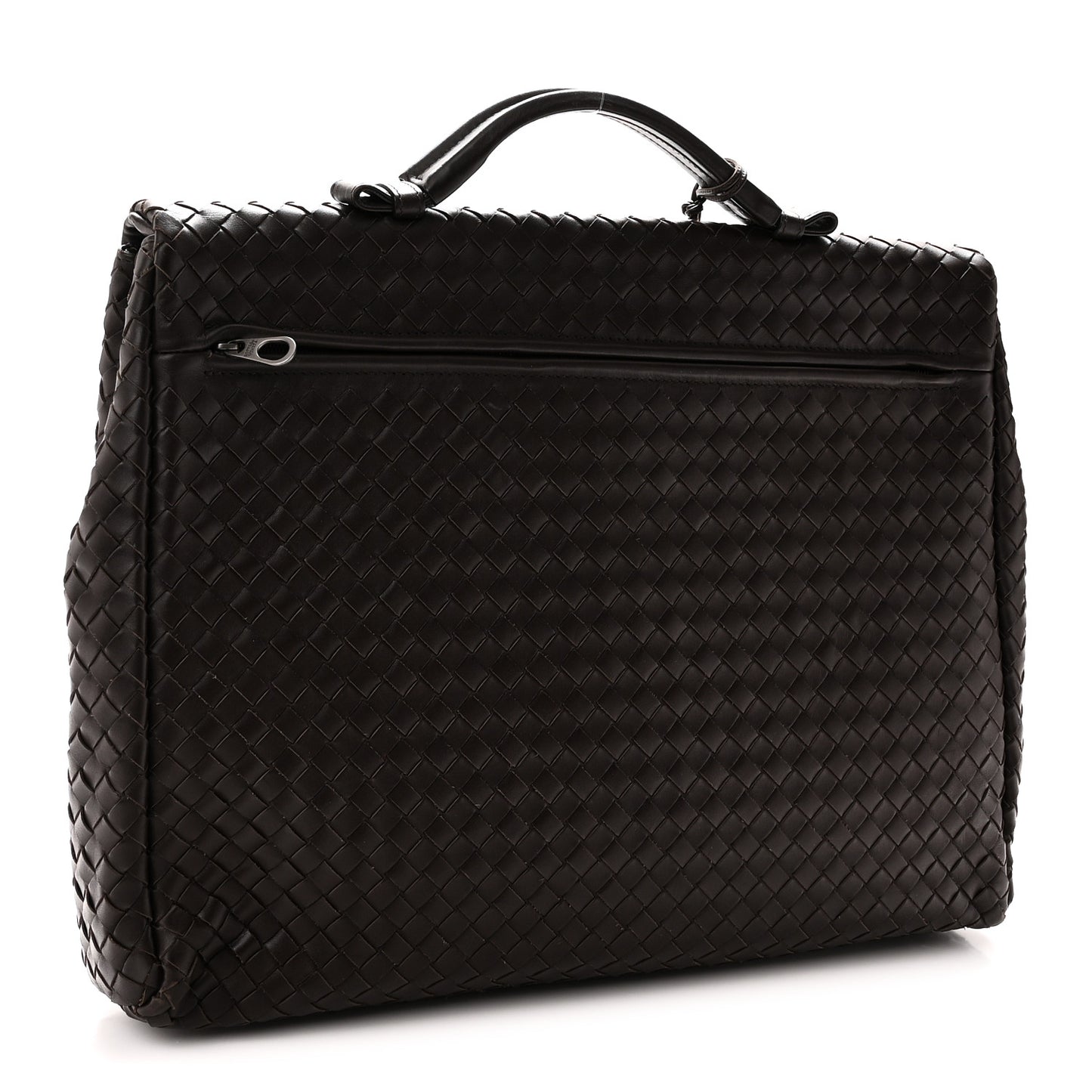 Intrecciato VN Briefcase Ebano