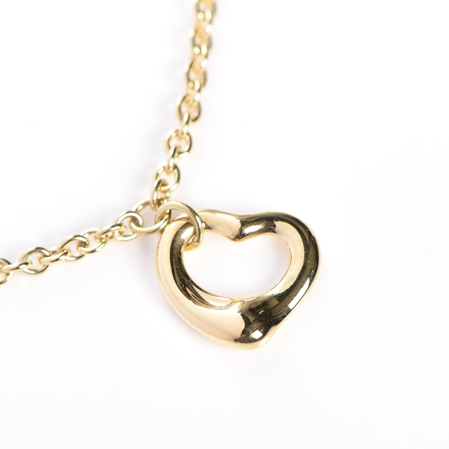 18K Yellow Gold Elsa Peretti Open Heart Bracelet
