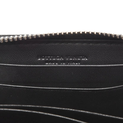 Bottega Veneta Nappa Intrecciato Zip Around Coin Purse Nero Black 6 of 8