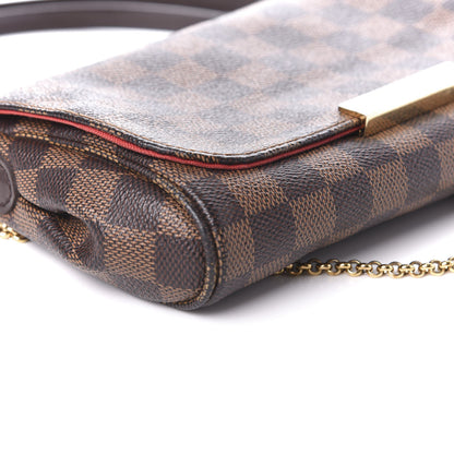 Louis Vuitton Damier Ebene Favorite PM 7 of 8