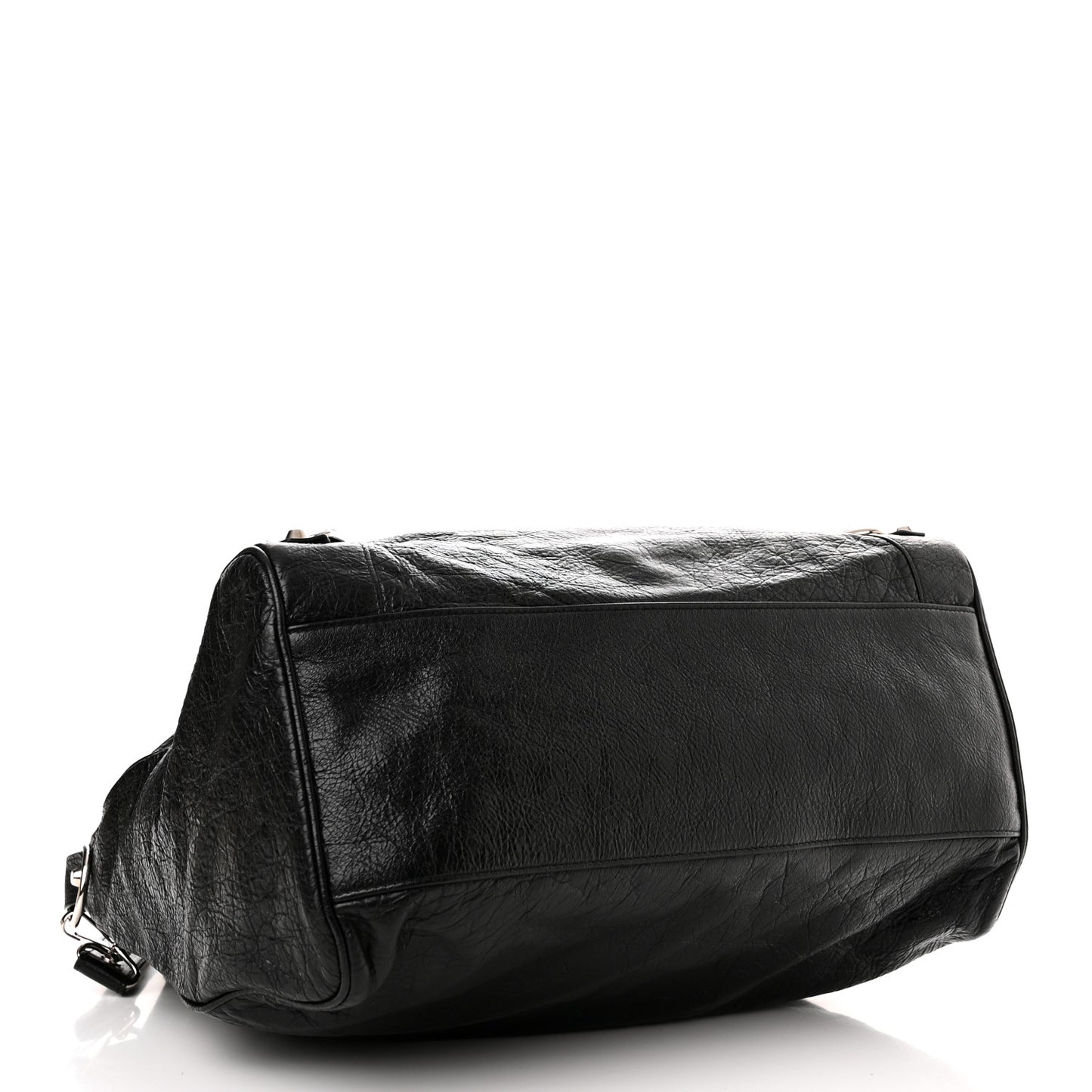 Agneau Classic Silver Hardware Velo Black