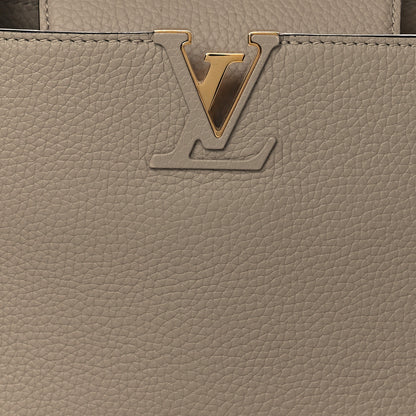 Louis Vuitton Taurillon Capucines BB Galet 7 of 9
