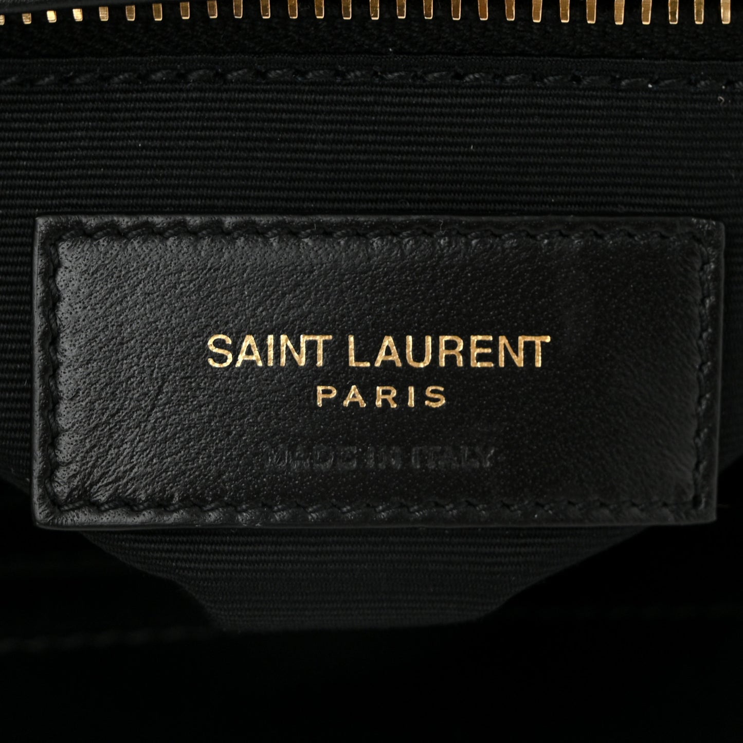 Calfskin Y Quilted Monogram Toy Loulou Crossbody Bag Black