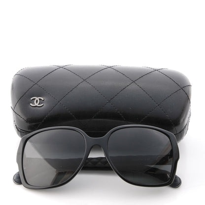 Chanel Quilted CC Sunglasses 5289-Q Black 7 of 7