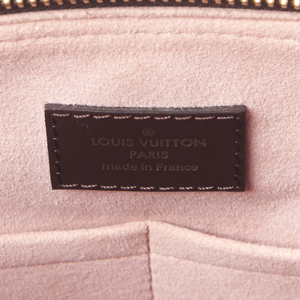 Louis Vuitton Cuir Taurillon Damier Ebene Normandy Magnolia 6 of 10