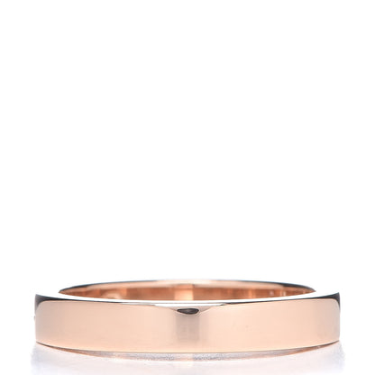 Cartier 18K Pink Gold Diamond 4mm C De Wedding Band Ring 48 4.5 3 of 5