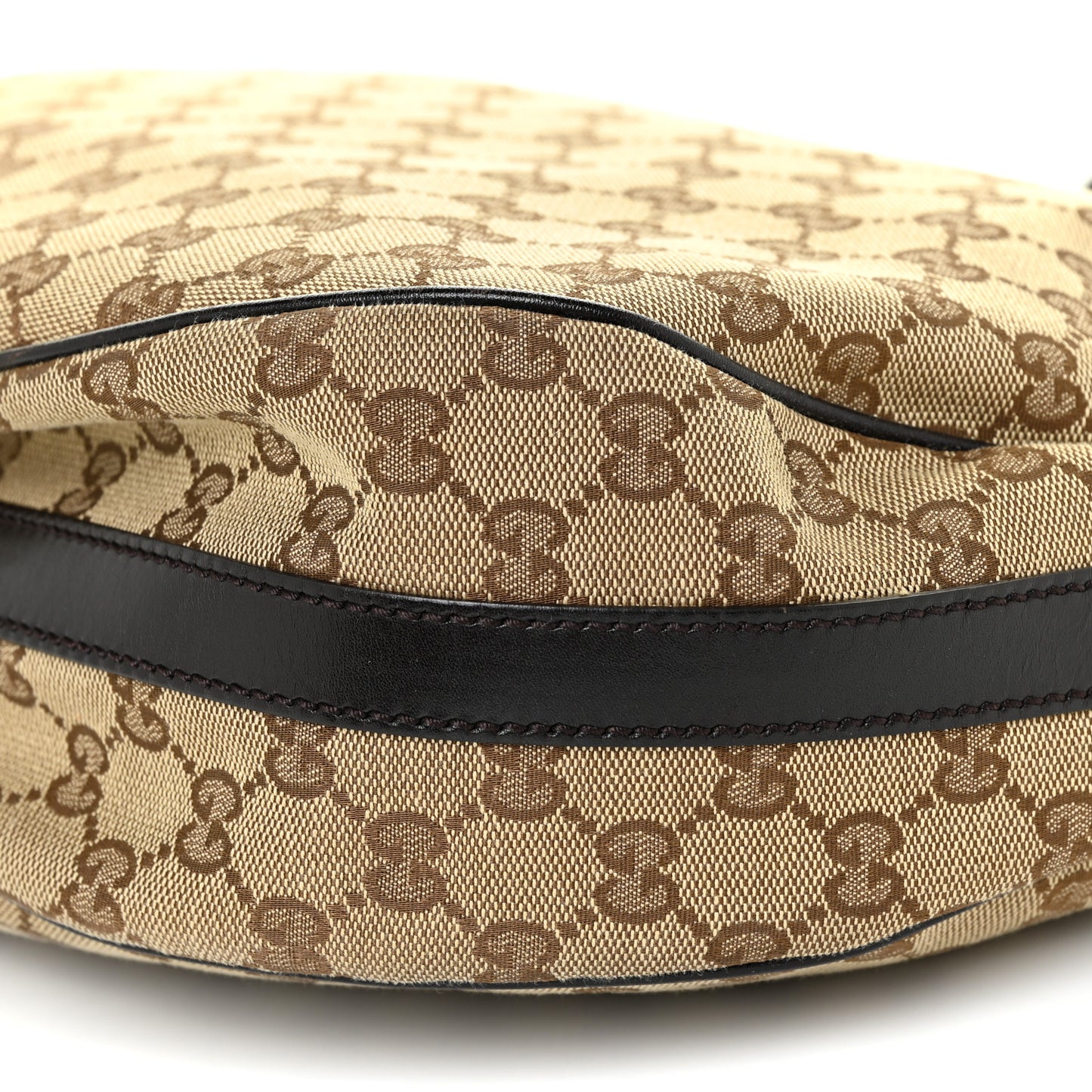 Monogram Medium GG Twins Hobo Dark Brown
