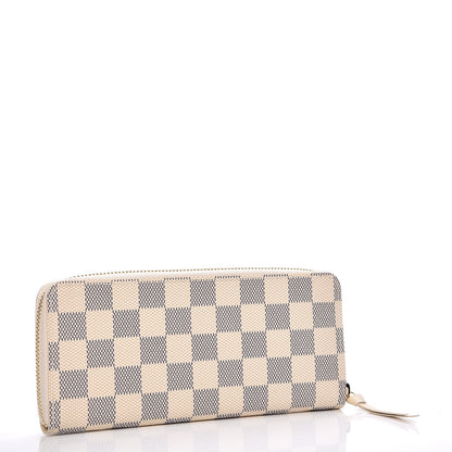 Louis Vuitton Damier Azur Clemence Wallet 3 of 8