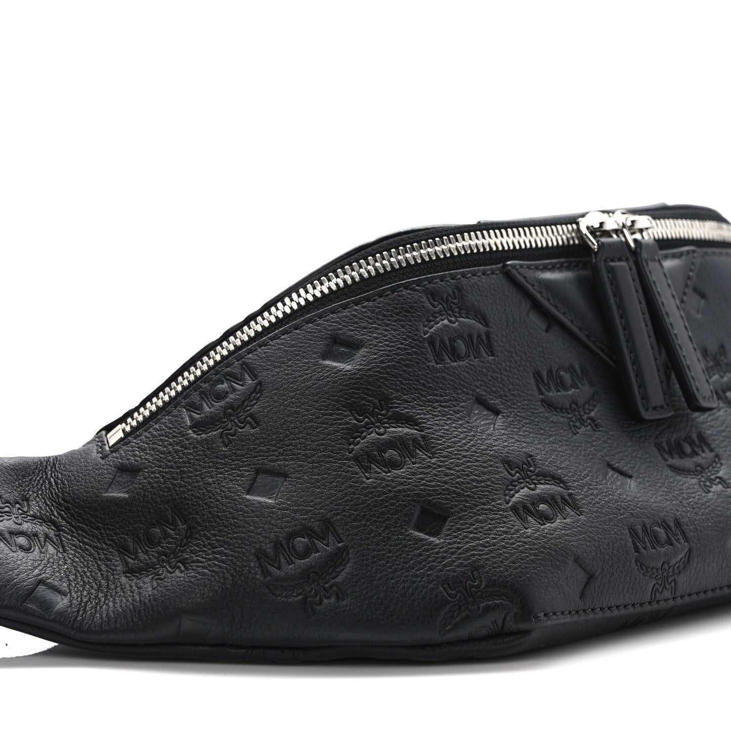 Calfskin Ottomar Monogram Fursten Belt Bag Black