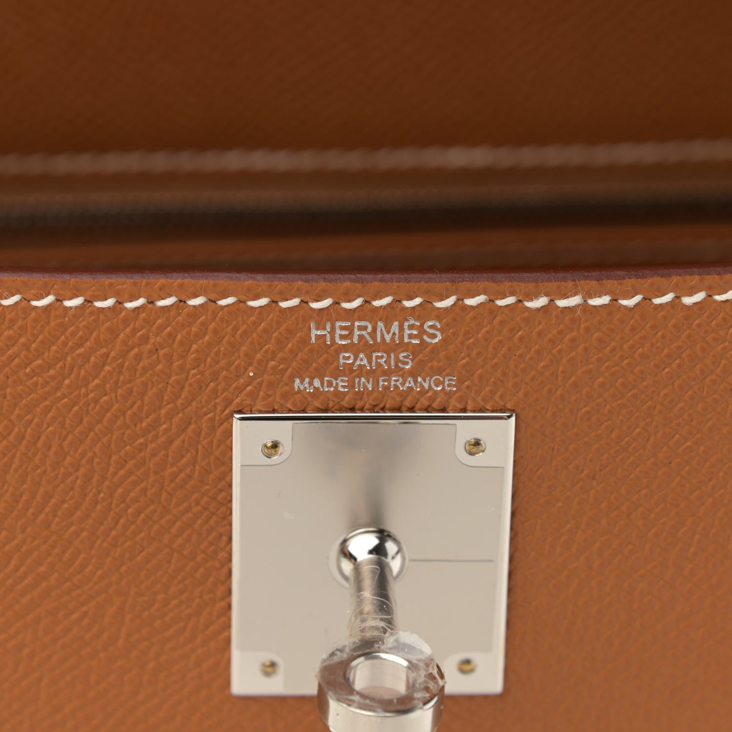 Hermes Epsom Kelly Sellier 28 Gold 5 of 10