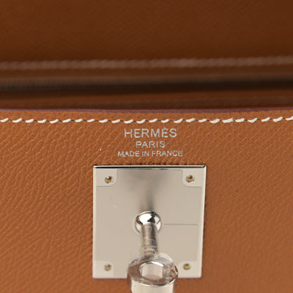 Hermes Epsom Kelly Sellier 28 Gold 5 of 10