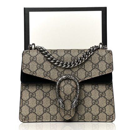 Gucci GG Supreme Monogram Mini Dionysus Shoulder Bag Black 14 of 14