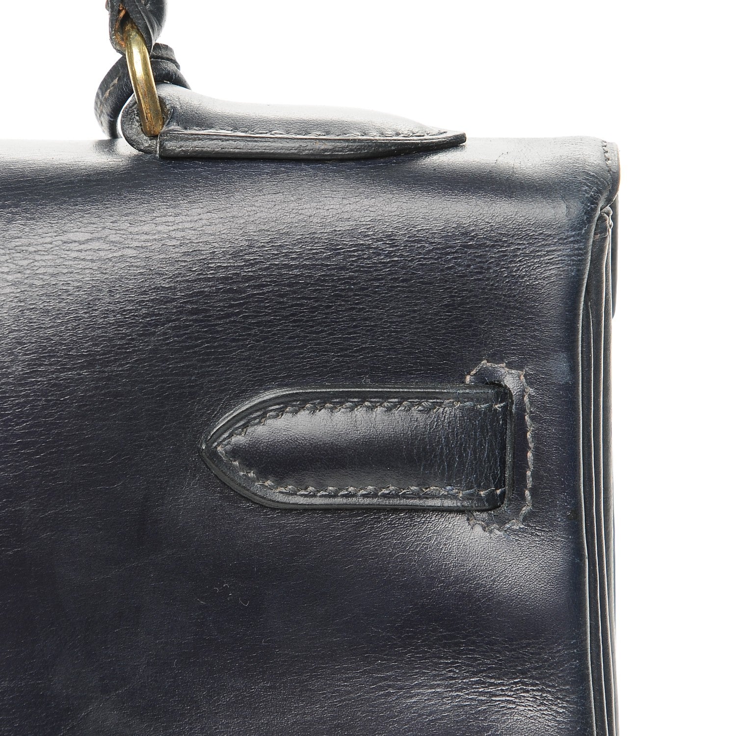 Hermes Box Kelly Retourne 32 Indigo 25 of 27