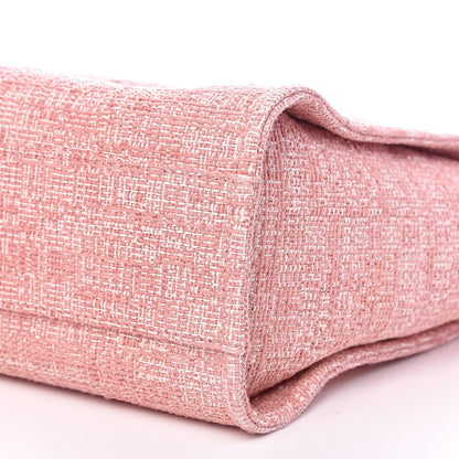 Chanel Canvas Small Deauville Tote Pink 8 of 10