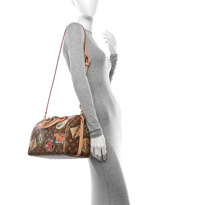 Louis Vuitton Monogram Hotel Labels Speedy Bandouliere 30 2 of 12