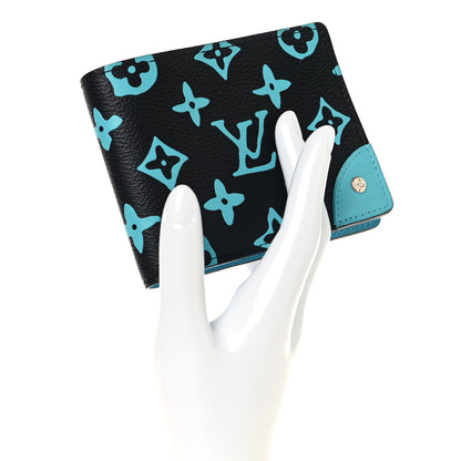 Louis Vuitton Monogram Playground Slender Wallet Black 2 of 7