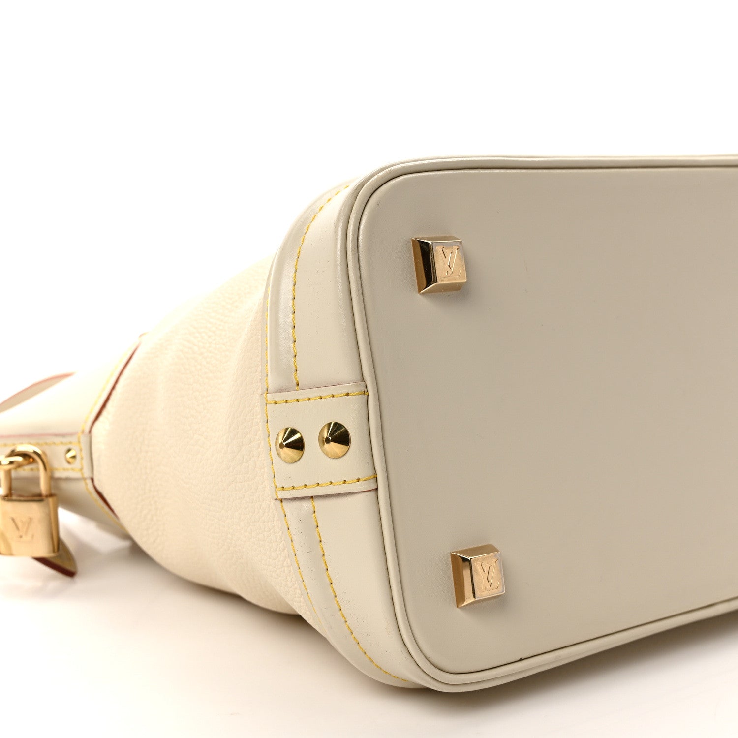 Louis Vuitton Suhali Lockit PM White 7 of 8
