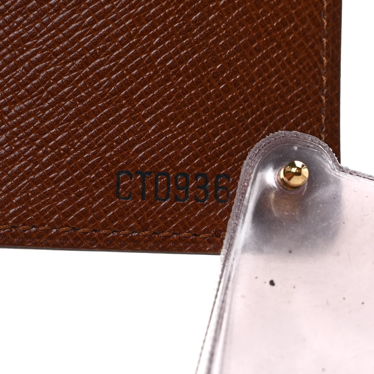 Monogram Credit Card Photo Holder