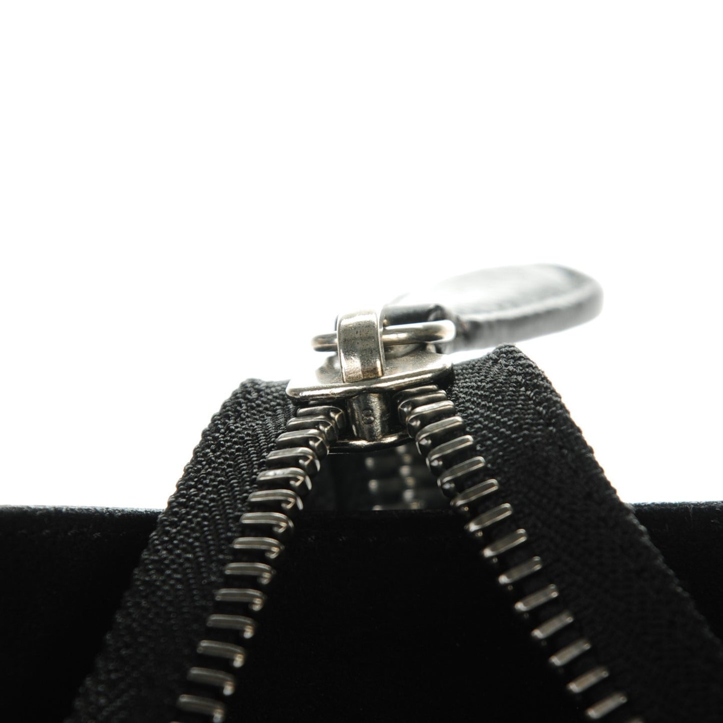 Drummed Calfskin Mini Luggage Black