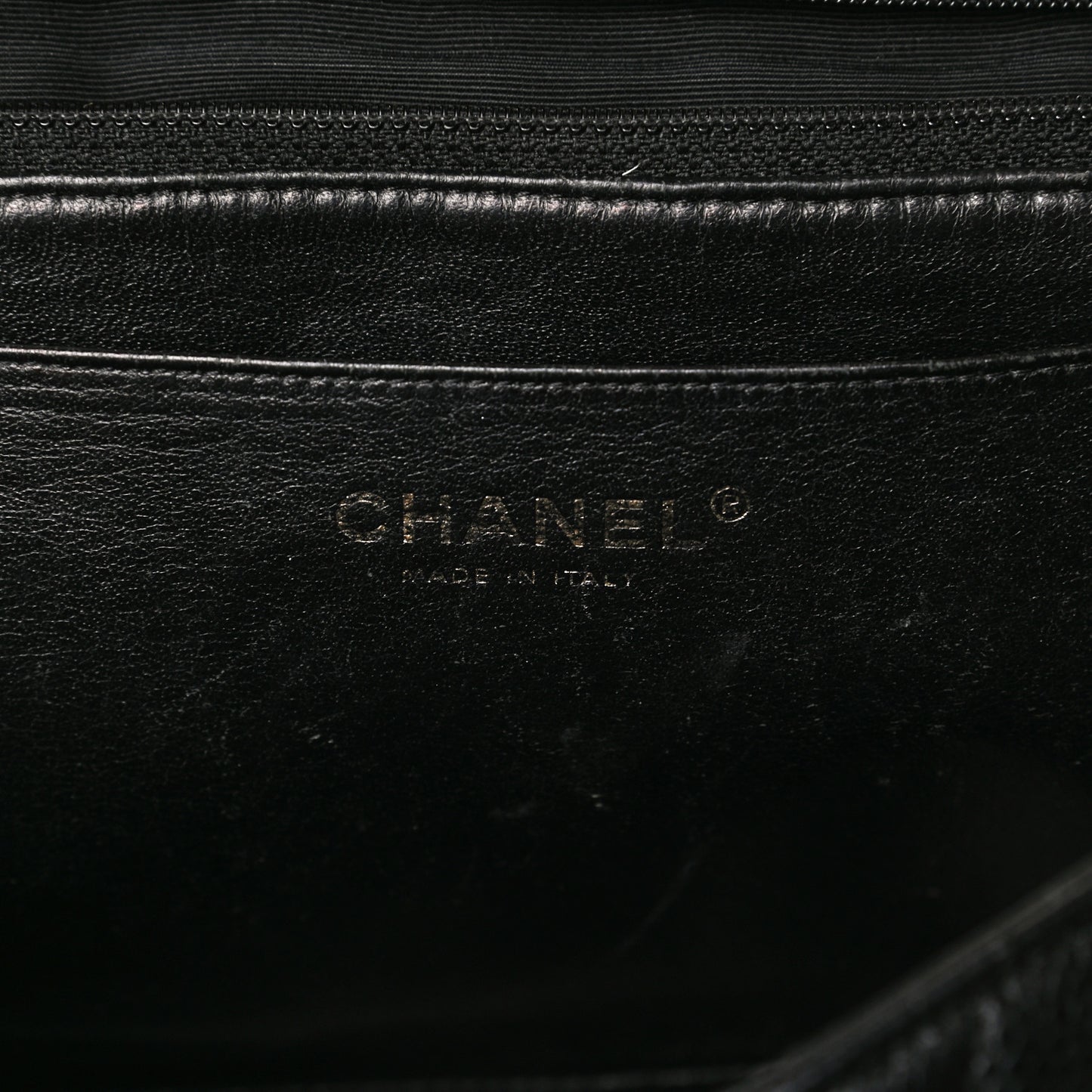 Caviar Quilted Jumbo Single Flap Black
