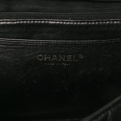 Chanel Caviar Quilted Jumbo Single Flap Black 6 of 16
