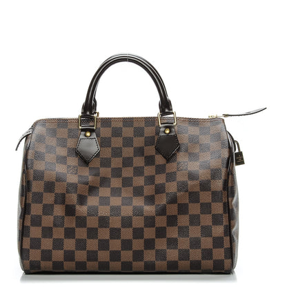 Louis Vuitton Damier Ebene Speedy 30 1 of 6