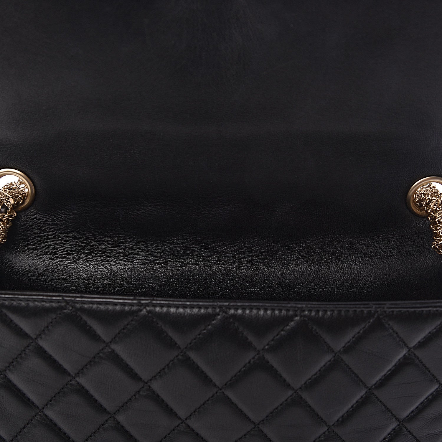 Chanel Lambskin Quilted Medium Westminster Pearl Flap Black 10 of 11