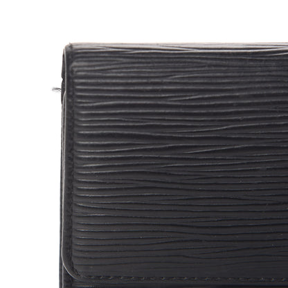Louis Vuitton Epi Porte Tresor International Wallet Black 7 of 11