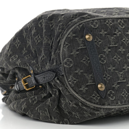 Louis Vuitton Denim Mahina XL Black 9 of 11