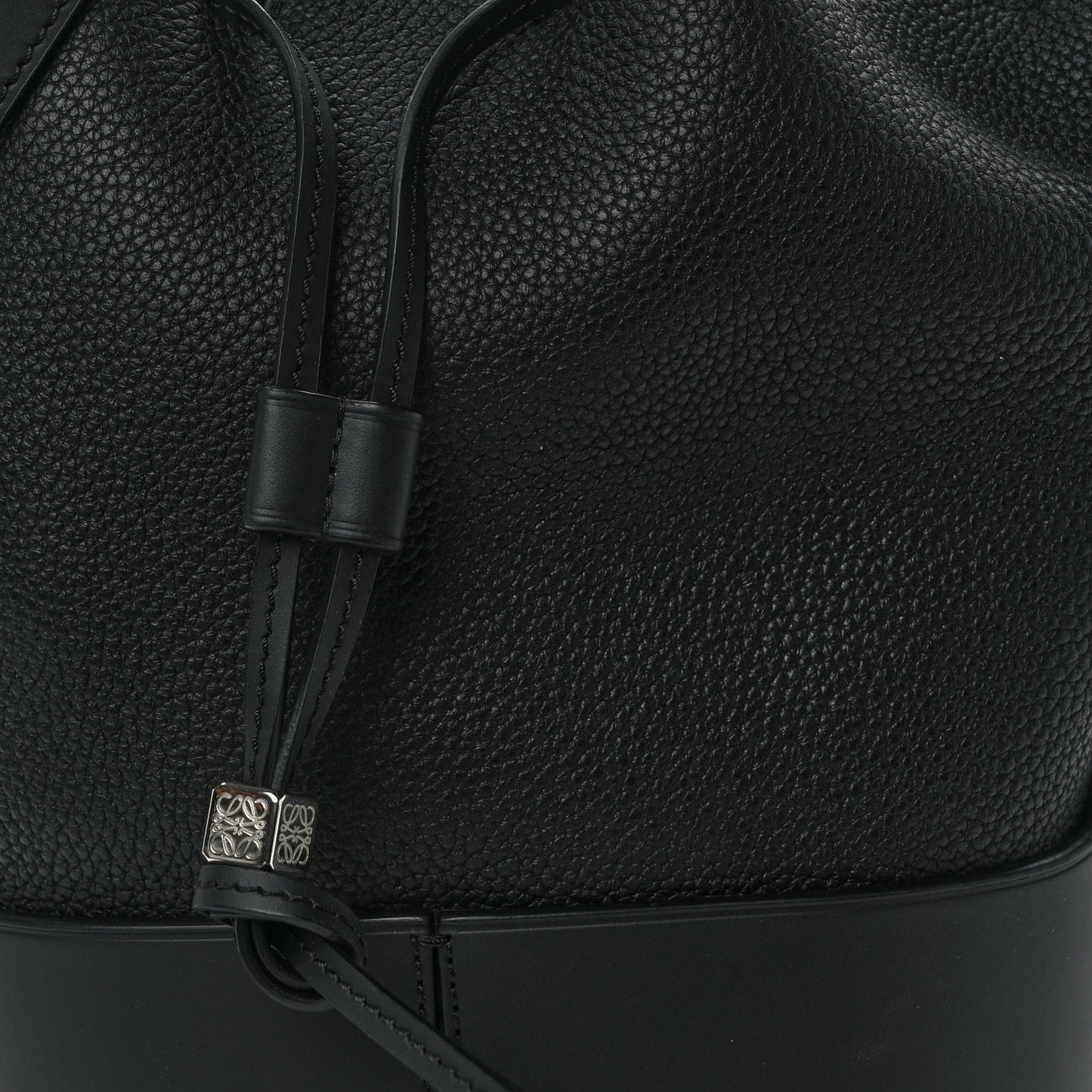 Nappa Calfskin Small Balloon Bag Black