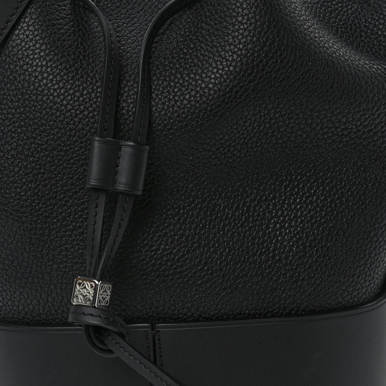 Loewe Nappa Calfskin Small Balloon Bag Black 7 of 13